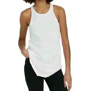NWOT Frank & Eileen White Tee Lab Luxe Base Layer Tank Top Racerback Small